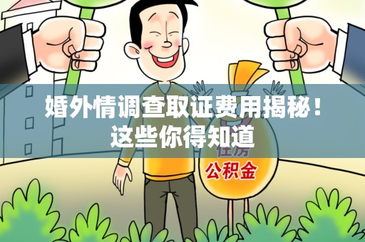 湖口婚外情调查取证费用揭秘！这些你得知道
